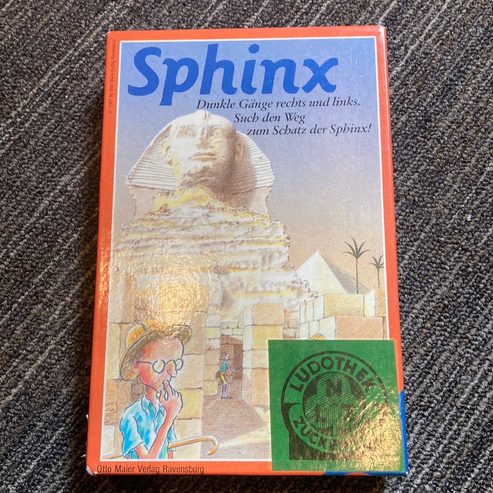 Ravensburger SPHINX German Language Game Ages 8-99 / 2 Player